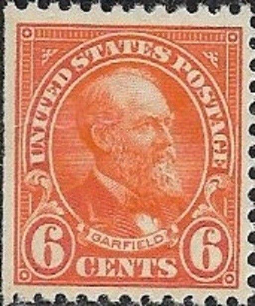 UNITED STATES 1922 James A. Garfield  SC# 558  MNH 