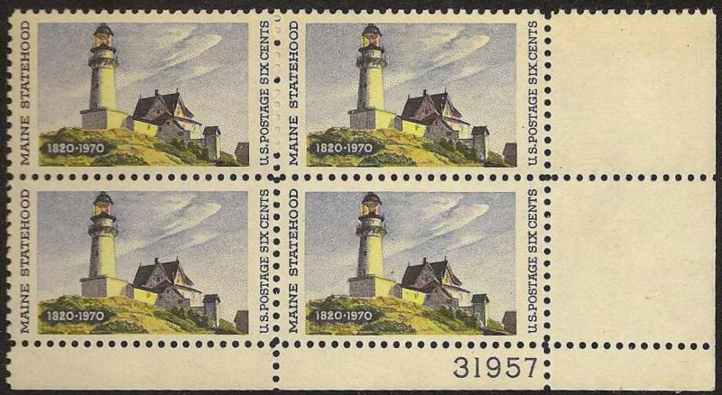 1391 - MNH - Plate Block - SCV-0.60