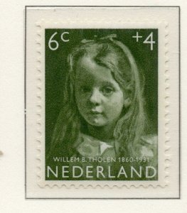 Netherlands 1957 Early Issue Fine Mint Hinged 6c. NW-146668