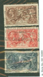 Great Britain #222-224  Single (Complete Set)