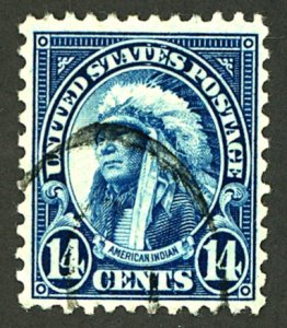 U.S. #565 USED