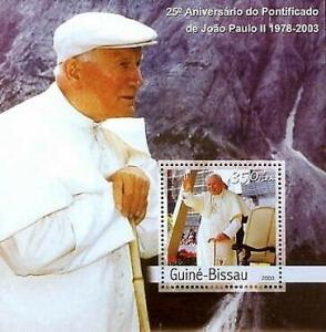 Guinea-Bissau - Pope John Paul II 4 S/S Set - GB3105a-d