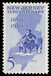 1247 New Jersey F-VF MNH single