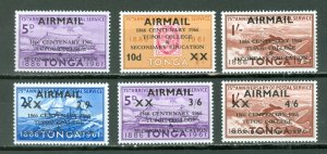 TONGA AIR #C17-21...SET...MNH...$2.50