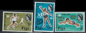 Fiji 226-28 MNH 1966 Sports (an5960)