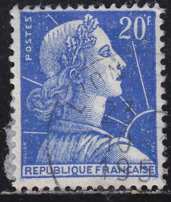 France 755 Marianne Issue 1957