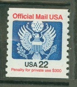 United States #O136 Mint (NH) Single
