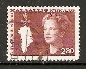 Greenland  #128  used  (1985)  c.v. $0.80