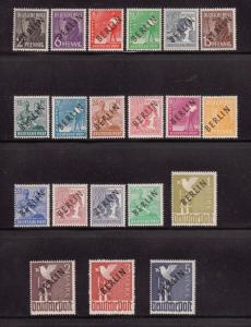 Berlin 9N1 - 9N20 VF-NH set  scv $ 350 ! see pic !