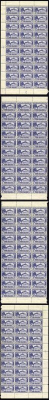 New Zealand SG584b 5d Mult Wmk DLR Print Perf 12.5 Waterlow SHEET 