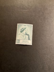 Stamps Malaya-Selangor Scott #75 hinged