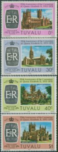 Tuvalu 1978 SG89-92 Coronation set MNH