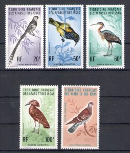 1975 Territory of Afars and Issas - Yvert 410-13 + PA 105 -Uccelli - MNH**