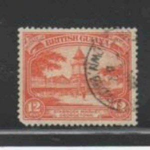 BRITISH GUINEA #215 1934 12c KING GEORGE V F-VF USED b