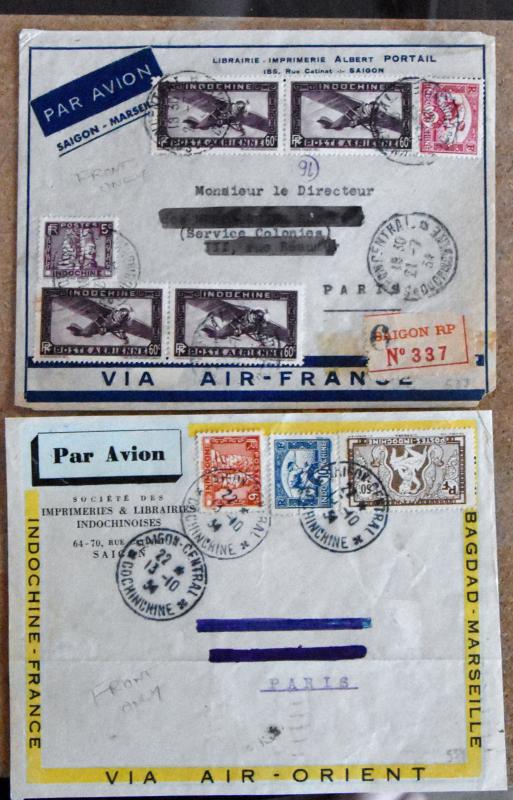 Indo china. 2 covers, two fronts only