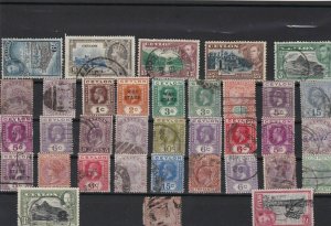 ceylon stamps  ref r12396 