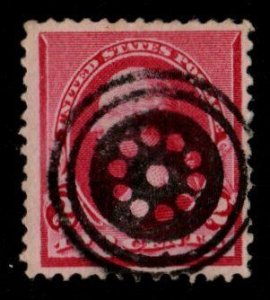 United States #220 used fancy cancel