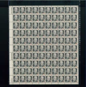 United States 8¢  Dwight Eisenhower Postage Stamp #1394 MNH Full Sheet