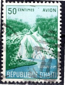 Haiti; 1957: Sc. # C108: Used Single Stamp