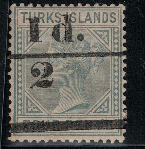 Turks Island 1893 SC 56 Mint SCV $225.00