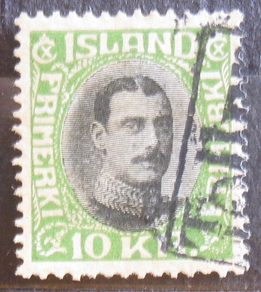 Iceland #187 (Revenue Cancel)- SCV=$25.00