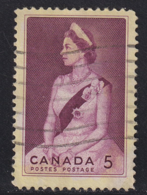 Canada 433 Queen Elizabeth II, Royal Visit 5¢ 1964