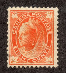 Canada - Unitrade# 72 MH (h rem / 1 toned perf) / Nice stamp - Lot 0124408