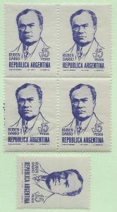 Argentina #788, MNH, Blk/4 + 1