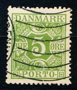 Denmark #J12 Single Used