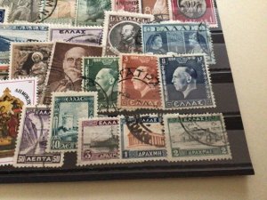 Greece mixed used stamps A10493