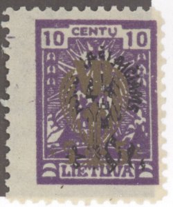 Lithuania, Scott #B33, MH