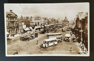 1951 Stockton-on-Tees England to Perrysburg Ohio Marketplace Real Postcard Cover