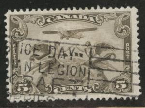 CANADA Scott C1 used airmail stamp 1928