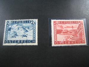 AUSTRIA - SCOTT #497, 499   MH & Used  (APS A-22)