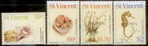 St. Vincent 1983 SC# 666-9 Specimen MNH  L88