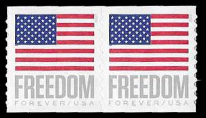 PCBstamps   US #5788 Coil Pair $1.26(2x63c)US Flag, BCA, MNH, (3)