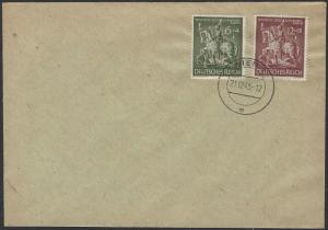 Germany #B247-248 Pre-cancelled in Vienna Semi-postal Cover