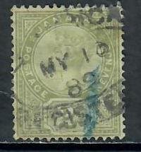 JAMAICA 1889 2d USED