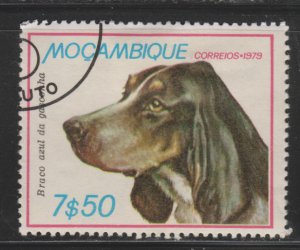 Mozambique 665 Blue Gascon Hound 1979