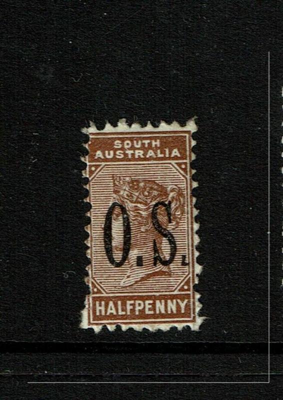 South Australia SG# O65 Mint Light Hinged / Perf 15 - S6599