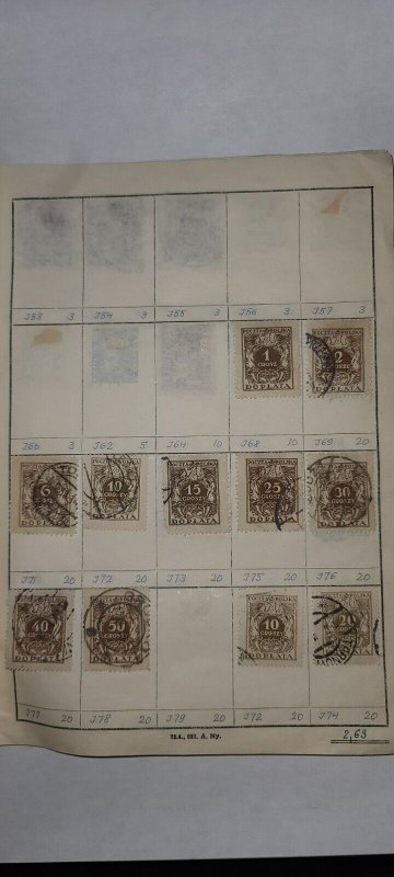 Dealer Stamp Approval Book(Poland, Portugal, Romania)