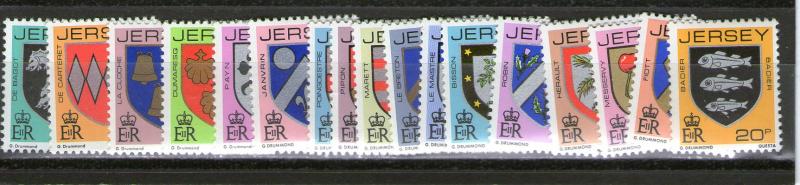 Jersey 246-262 MNH