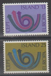 Iceland SC 447-8 Mint Never Hinged