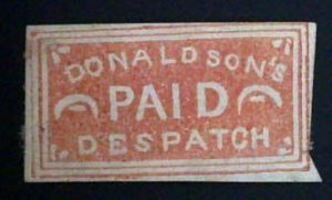 Donaldson's Despatch - Bogus A - Typographed