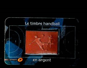 FRANCE Sc 4254 NH BOOKLET OF 2012 - PRINTED IN SILVER - SPORT - (JS23)