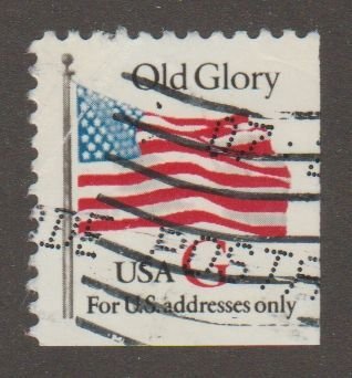 USA 2885 Old Glory 'G' stamp