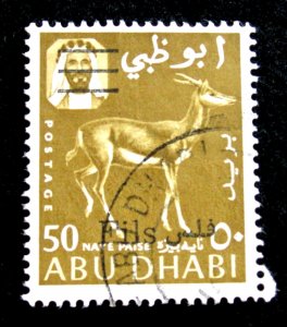 ABU DHABI - SCOTT# 20 - USED - CAT VAL $32.50