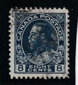 Canada  Scott#  115  Used