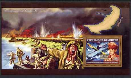 Guinea - Conakry 2006 WW2 Battles perf s/sheet #4 contain...