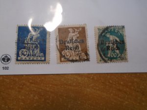 Germany : Bavaria  # 260-61/263  used